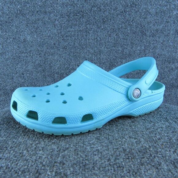 Crocs Classic Women Fisherman‎ Sandal Shoes Size 10 Medium Blue Synthetic - Picture 1 of 9